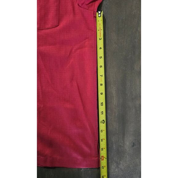 Men's Tommy Bahama Island Zone SS Size Medium Watermelon Color Logo Button Up - Picture 5 of 10